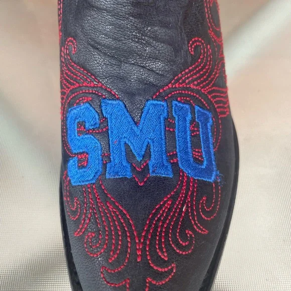 SMU Mustangs Gameday Cowboy Boots - Picture 2 of 8